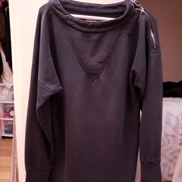 Vintage Diesel Men’s Black Sweatshirt X Large
